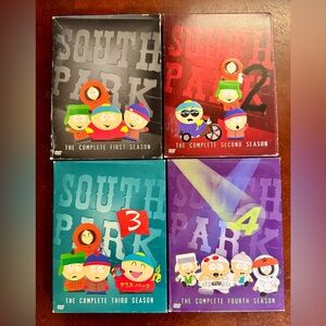 South Park DVDs Season 1-4